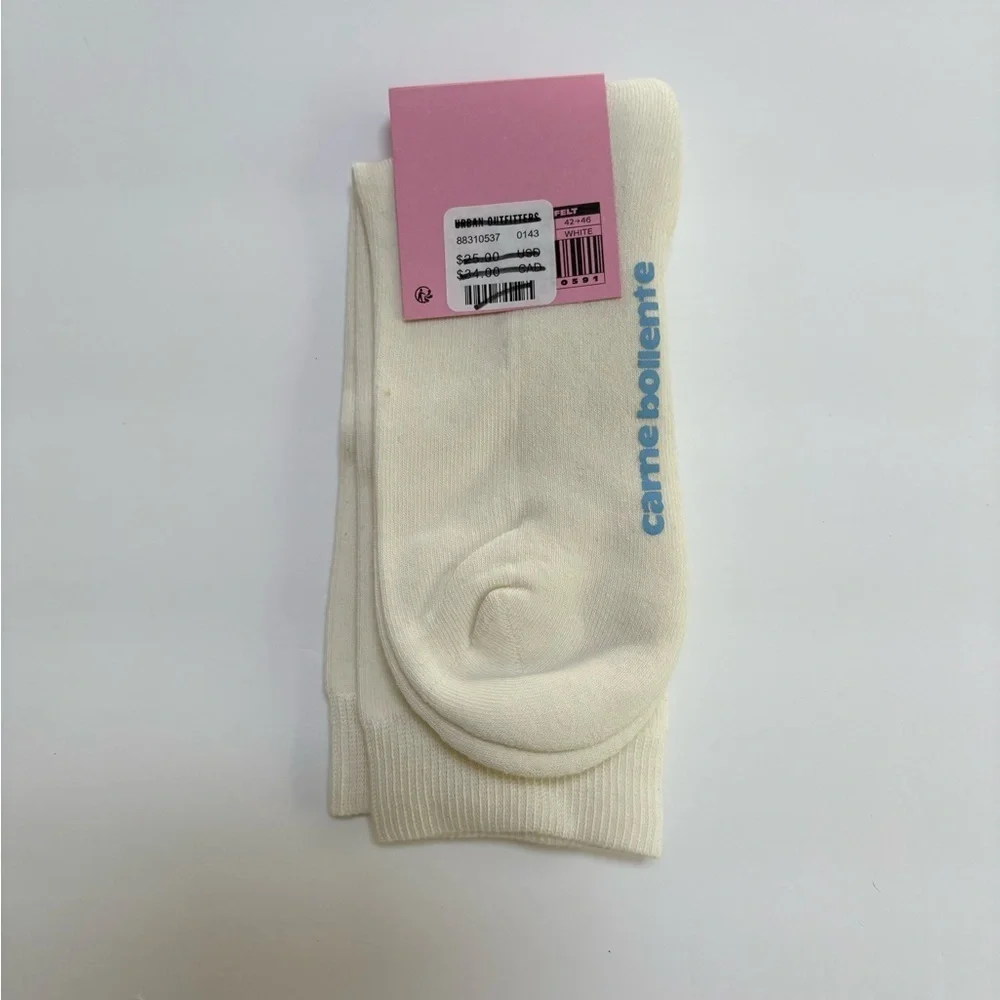 NWT Carne Bollente Romeo Truly Felt Socks